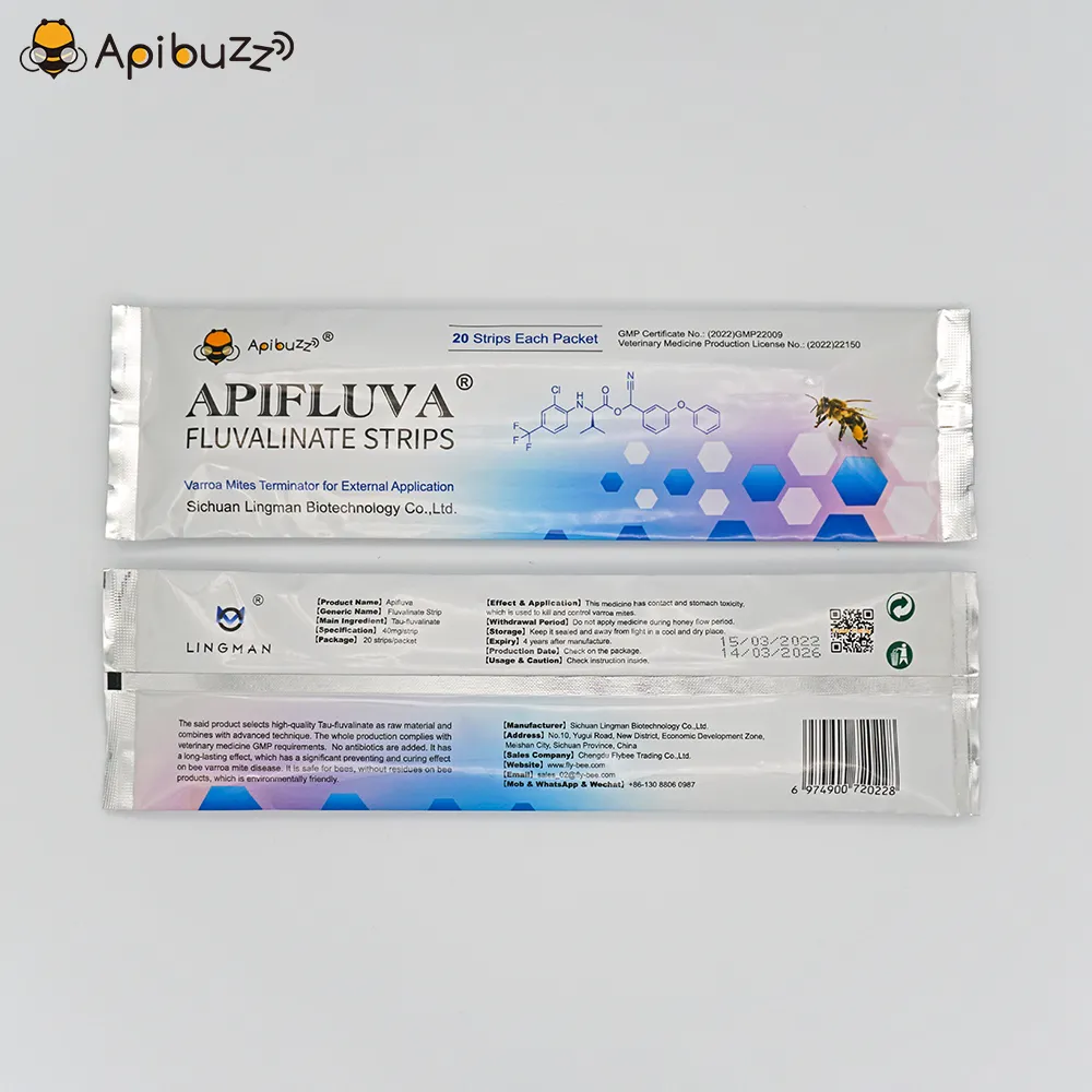 شرائط أبيفلوفا المضادة لعث النحل-عبوة 20 قطعة