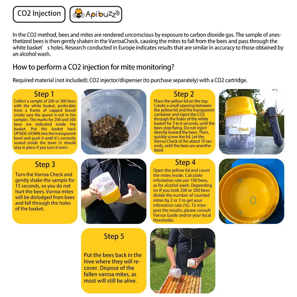 فحص سوس الفاروا بحثا عن الإصابة