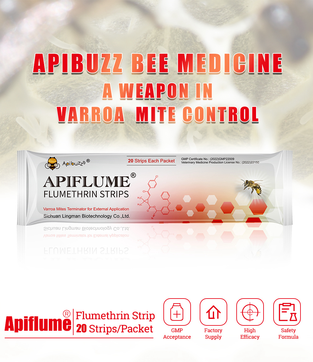 شرائط أبيفلوم فلومثرين للنحل-20 عبوة