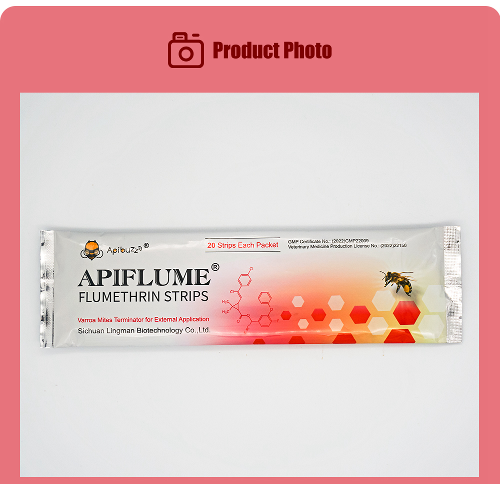 شرائط أبيفلوم فلومثرين للنحل-20 عبوة