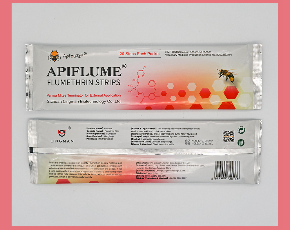 شرائط أبيفلوم فلومثرين للنحل-20 عبوة