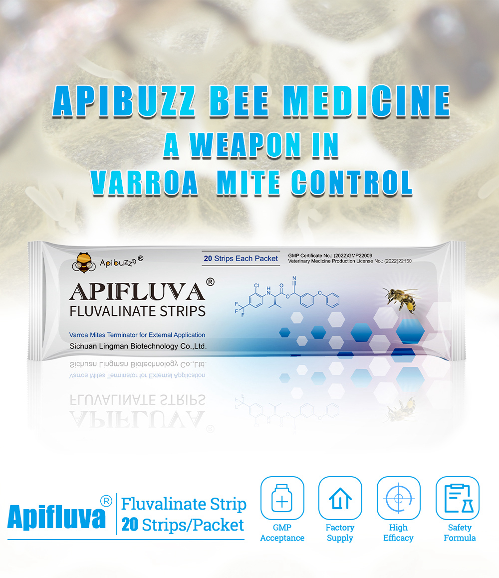 شرائط أبيفلوفا المضادة لعث النحل-عبوة 20 قطعة