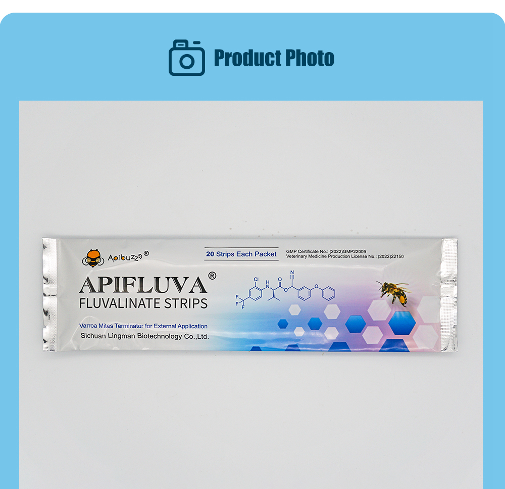 شرائط أبيفلوفا المضادة لعث النحل-عبوة 20 قطعة