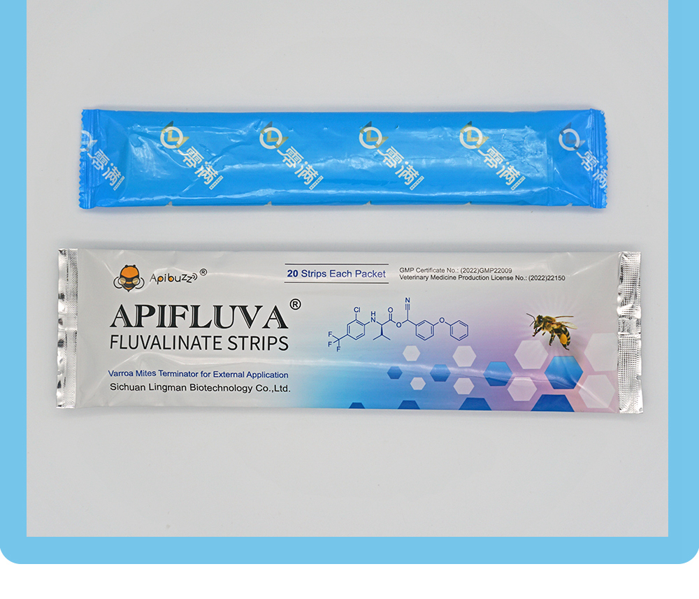 شرائط أبيفلوفا المضادة لعث النحل-عبوة 20 قطعة