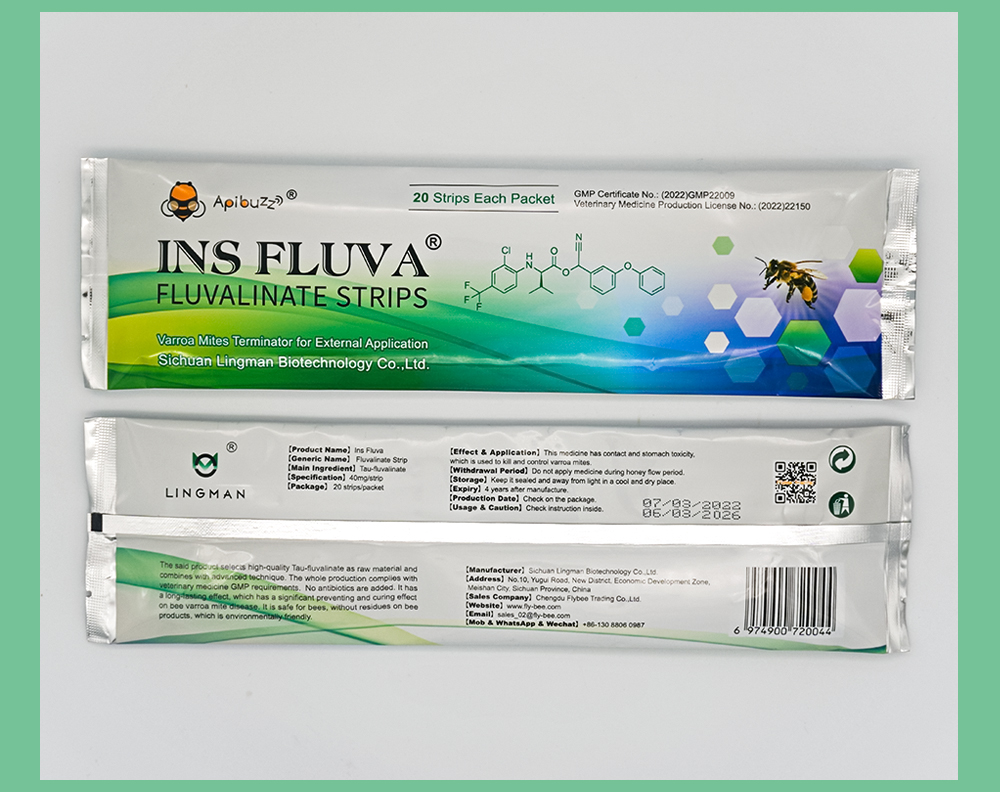 شرائط علاج عث النحل اللطيفة من إنز فلوفا شرائط علاج عث النحل اللطيفة من إنز فلوفا