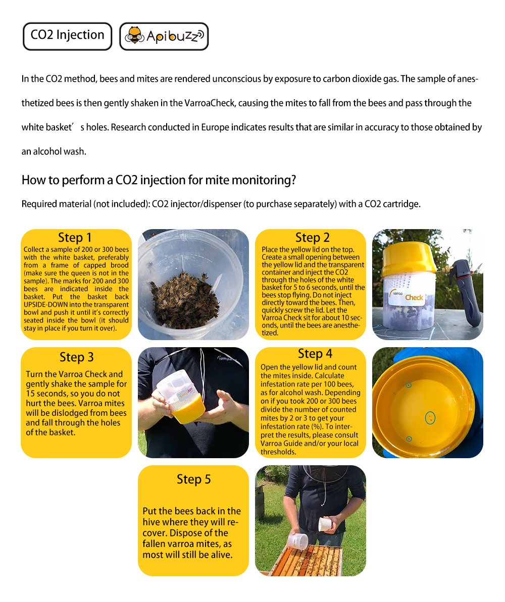 فحص سوس الفاروا بحثا عن الإصابة